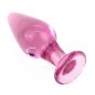 Pink Glass Butt Plug