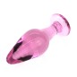 Pink Glass Butt Plug