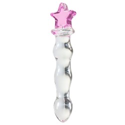 Star Glass Anal Plug