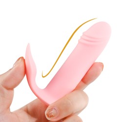 Little Girl Wearable Vibrating Dildo -APP