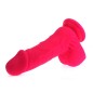 Liquid Silicone Colours Dildo Pleasure - 7.5"