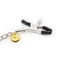 Nipple And Clit Clamp With Bell