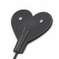 Diamond Handle Heart Riding Crop