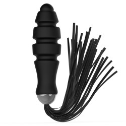 Deluxe Silicone Whip Anal Plug