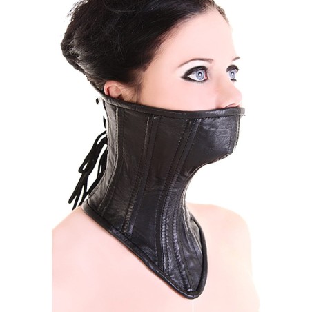 Neck Corset Neck Corsage Lamb Leather