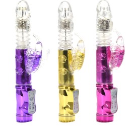 Butterfly Clit Stimulation Jelly Vibrator