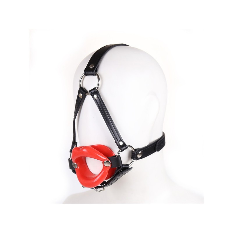 Lips Gag With Heard Harness