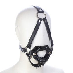 Lips Gag With Heard Harness