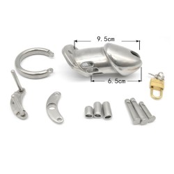 Stainless Steel 316L  CB6000 Chastity Cage