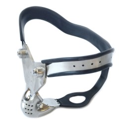 EMCC Bent Cage Male Chastity Belt