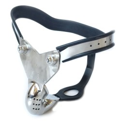 EMCC Bent Cage Male Chastity Belt