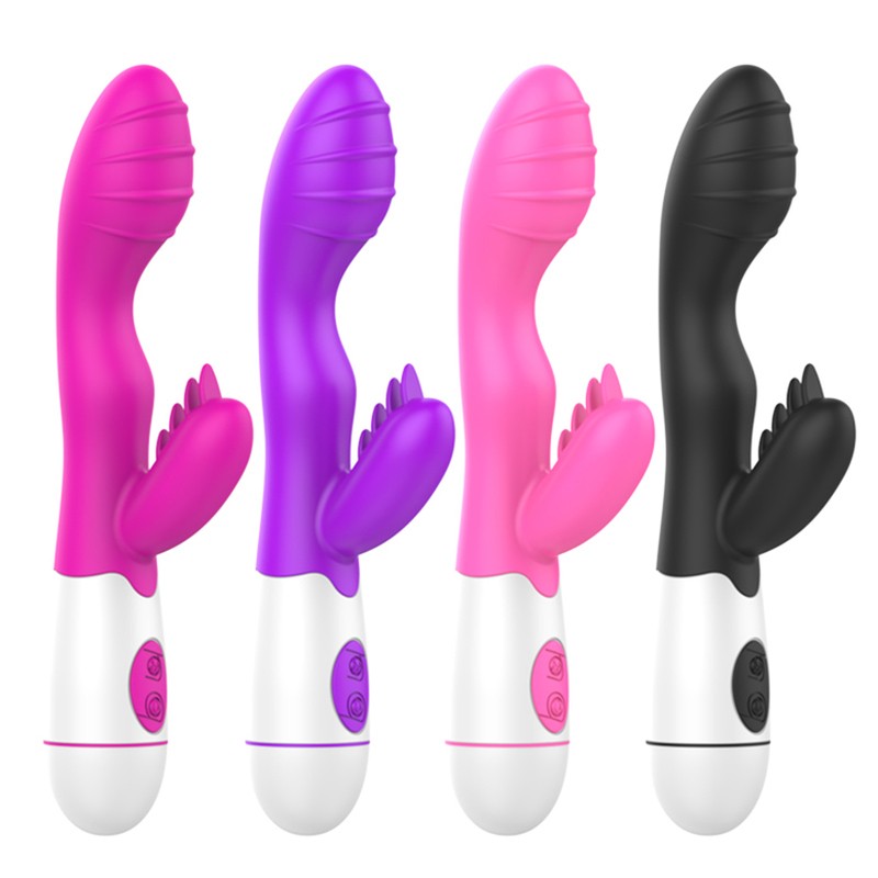 Double Love Silicone Rabbit Vibrator