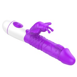 Butterfly Clit Stimulation Rabbit Vibrator