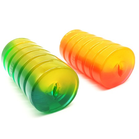 Duo Colorful Male Stroker Sleeve