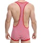 Sexy Easeful Stripe Hot Jumpsuit For Men