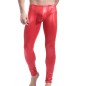 Men Sexy Evening Show Slim Leather Pants