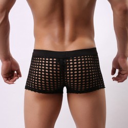 High Quality Fishnet Hollowed-out Men Hipster