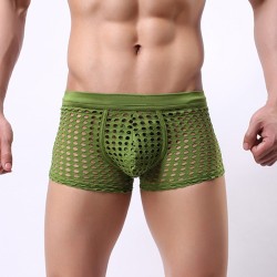 High Quality Fishnet Hollowed-out Men Hipster