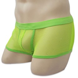 Hot Style Transparent Fishnet Boxer Shorts For Men