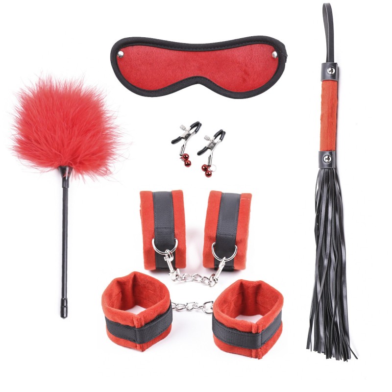 Plush Bondage Kit - 5 Piece