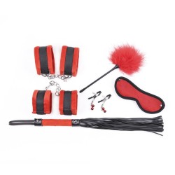 Plush Bondage Kit - 5 Piece