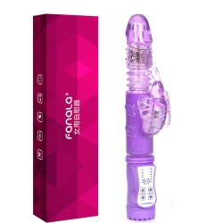 Butterfly Stretching Rabbit Vibrator