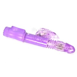 Butterfly Stretching Rabbit Vibrator