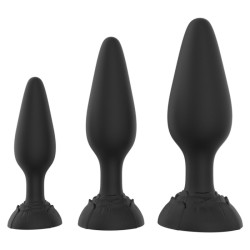 Rola Rose Anal Plug Three Piece Set