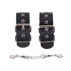 Two Row Nail Buckle Hand Cuffs