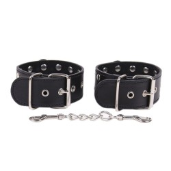 Two Row Nail Buckle Hand Cuffs