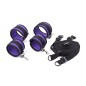 Purple And Black Bed Restraint Kit