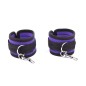 Purple And Black Bed Restraint Kit