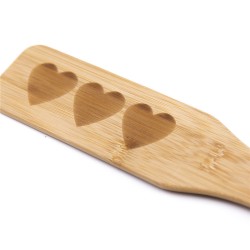 Bamboo Spanking Paddle With Heart Or Love