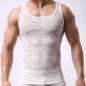 Men Hot Lace See-through Vest Sexy Lingerie