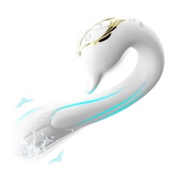 Swan G-spot Vibrator With Clit Licking