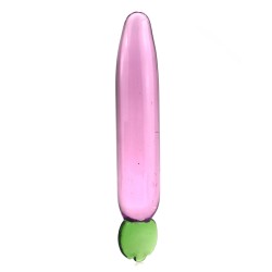 Radish Fruit Glass Anal Plug