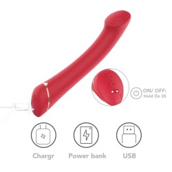 Flattened Tip G spot Vibrator