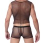 Powerful Mesh Penis Open Sexy Men Vest With Hipster