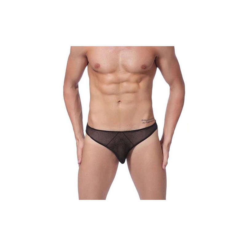 Passion See-through Mesh T-string Men Thong