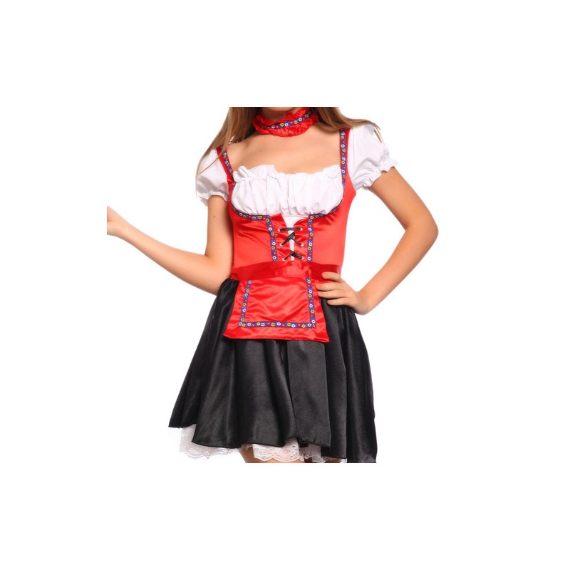 Stylish Beer Servant Girl Housemaid Uniform