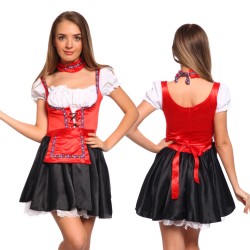 Stylish Beer Servant Girl Housemaid Uniform