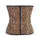 Functional Leopard Hot Rubber Waist Shaper Corset