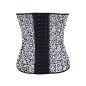 Functional Leopard Hot Rubber Waist Shaper Corset