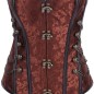 Sexy Retro Steampunk Overbust Bustiers Lingerie