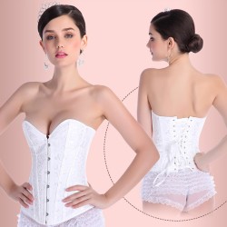 Women Hot Selling Embroidered Buckle Body Shaper