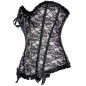 Charming Bowknot Decorated Floral Lace Body Shaper