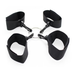 Nylon Wrist &amp; Ankle Restraints with Center Ring