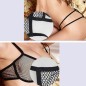 Lady Mesh Push Up Seamless Bra Set Sexy Bikini