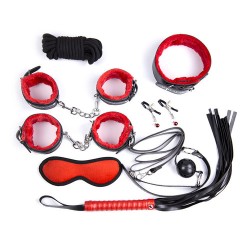 Villus Lined Bondage Kit - 10 pcs