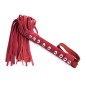 Suede Leather Nail Handel Whip